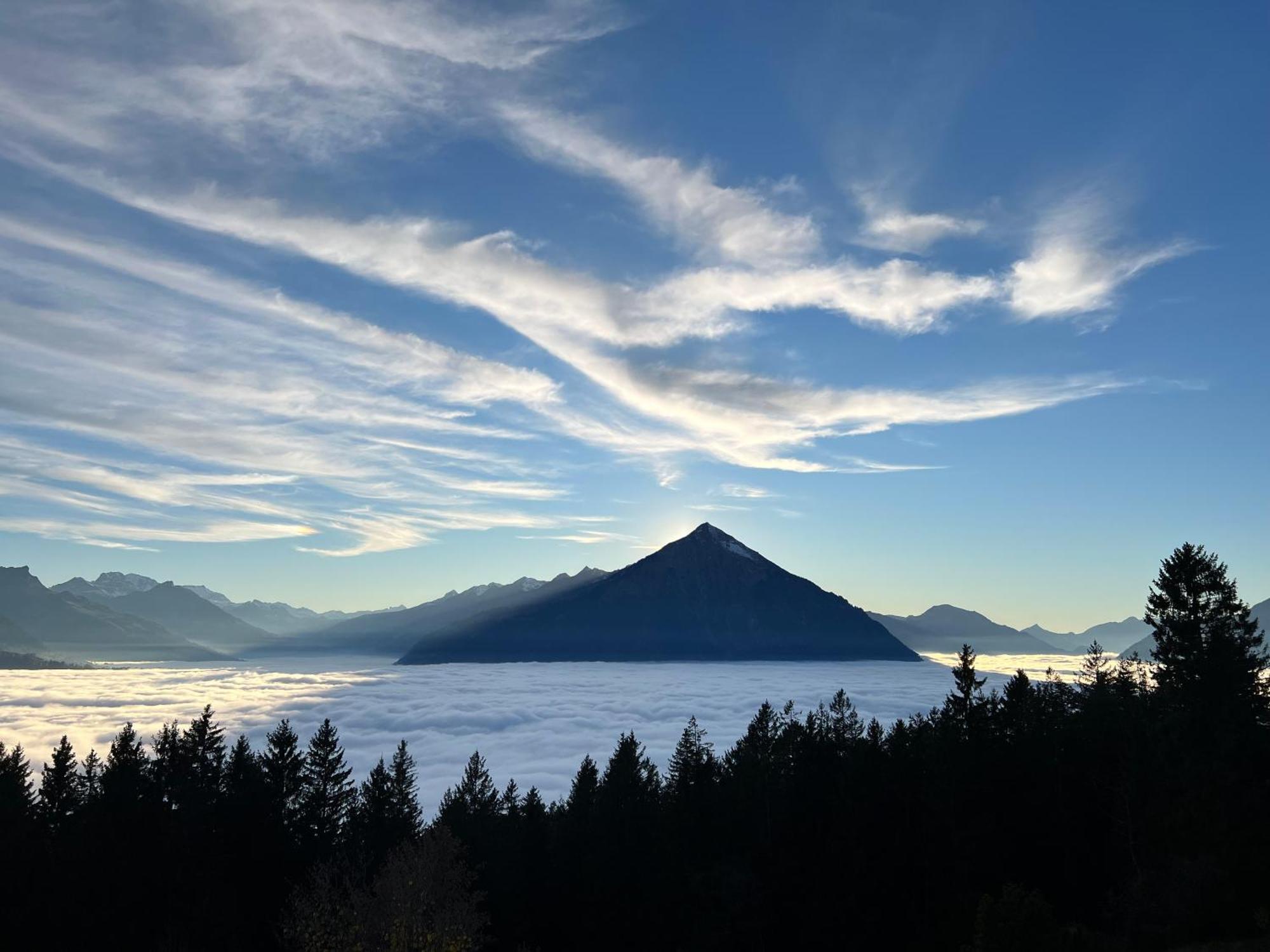 Chalet Friesli Beatenberg Bagian luar foto
