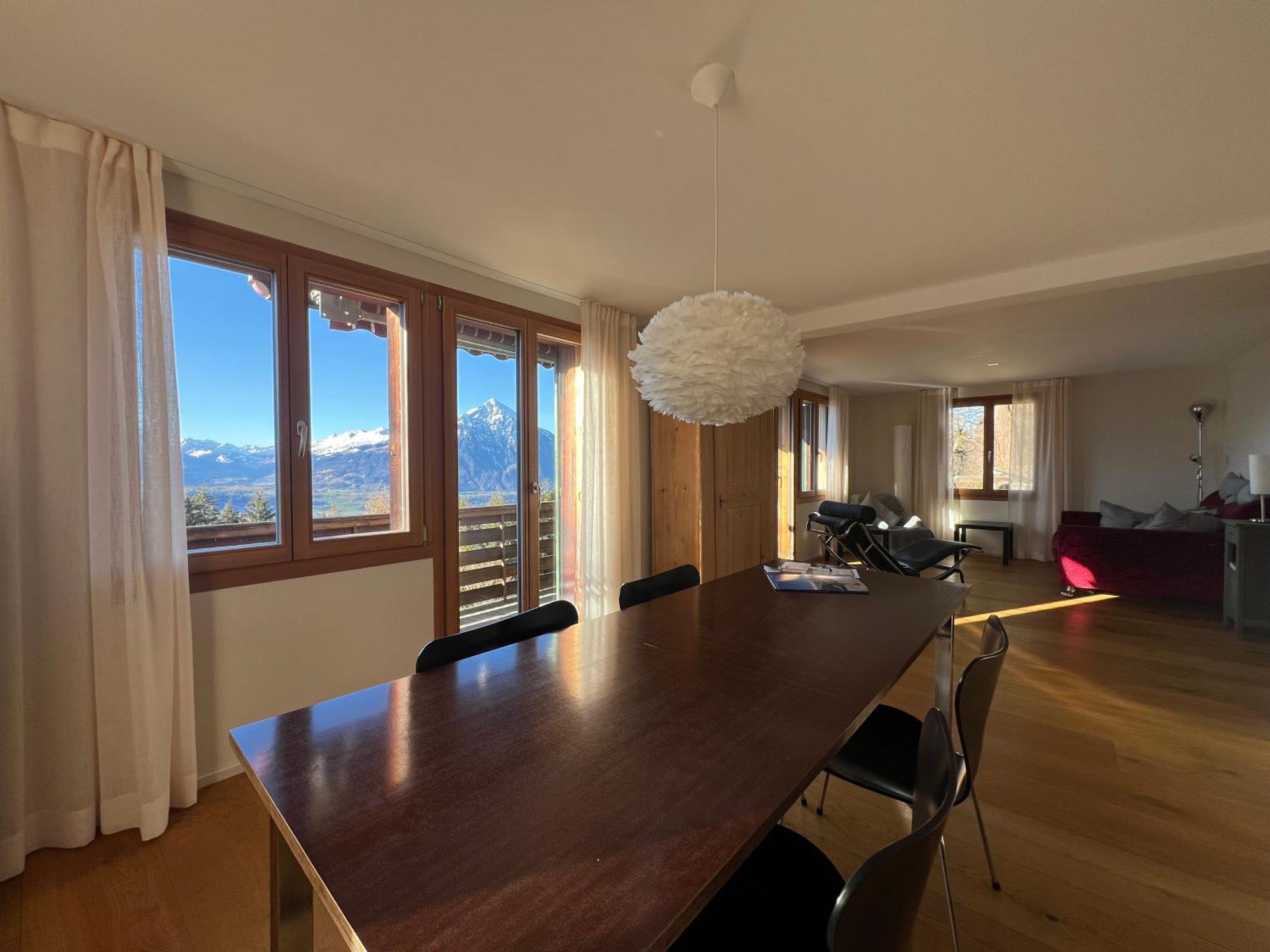 Chalet Friesli Beatenberg Bagian luar foto