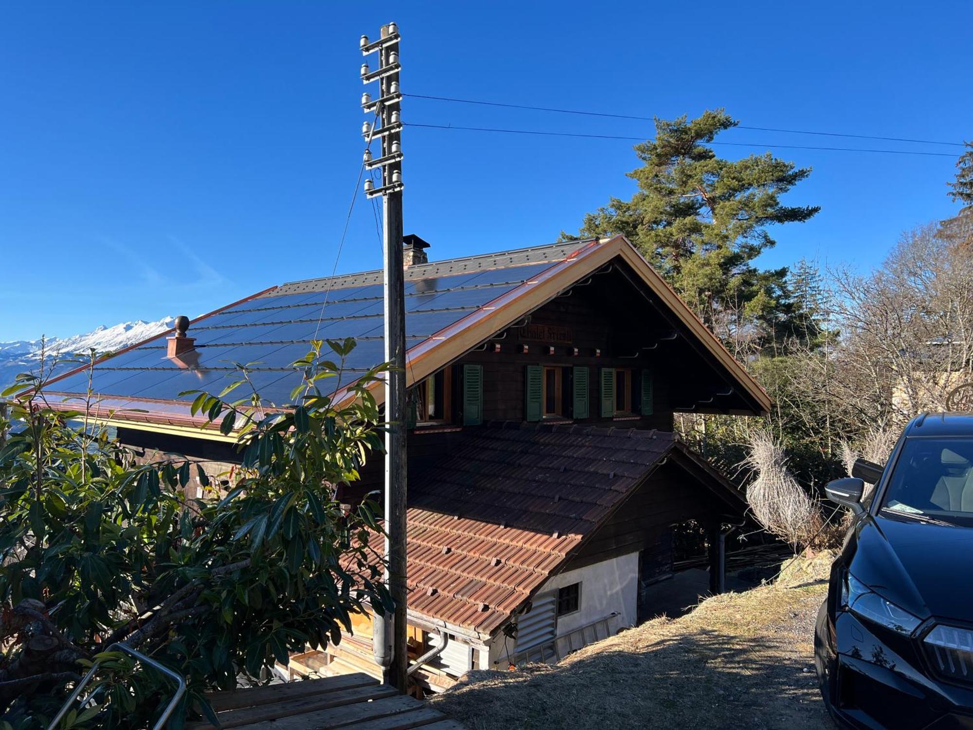 Chalet Friesli Beatenberg Bagian luar foto