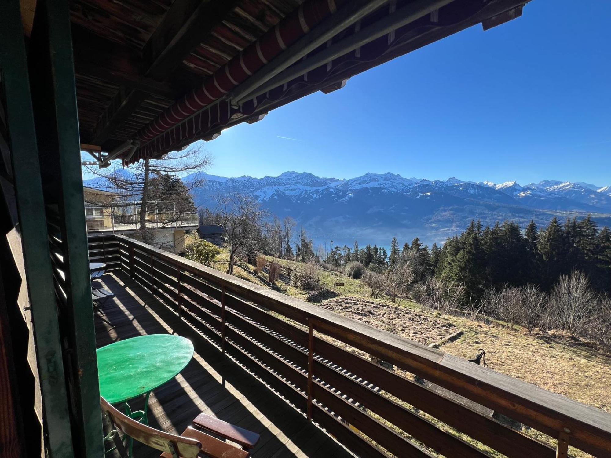Chalet Friesli Beatenberg Bagian luar foto