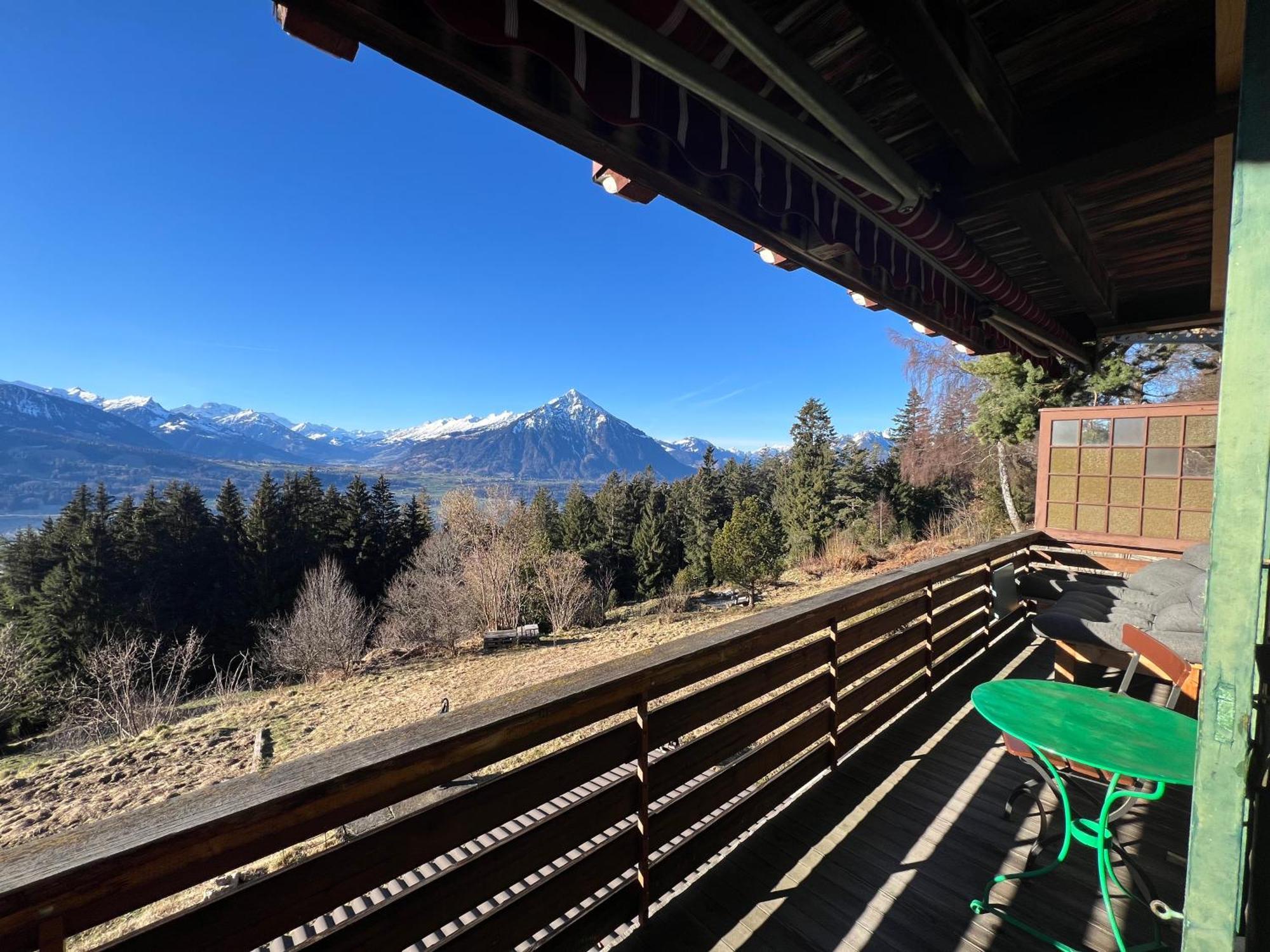 Chalet Friesli Beatenberg Bagian luar foto