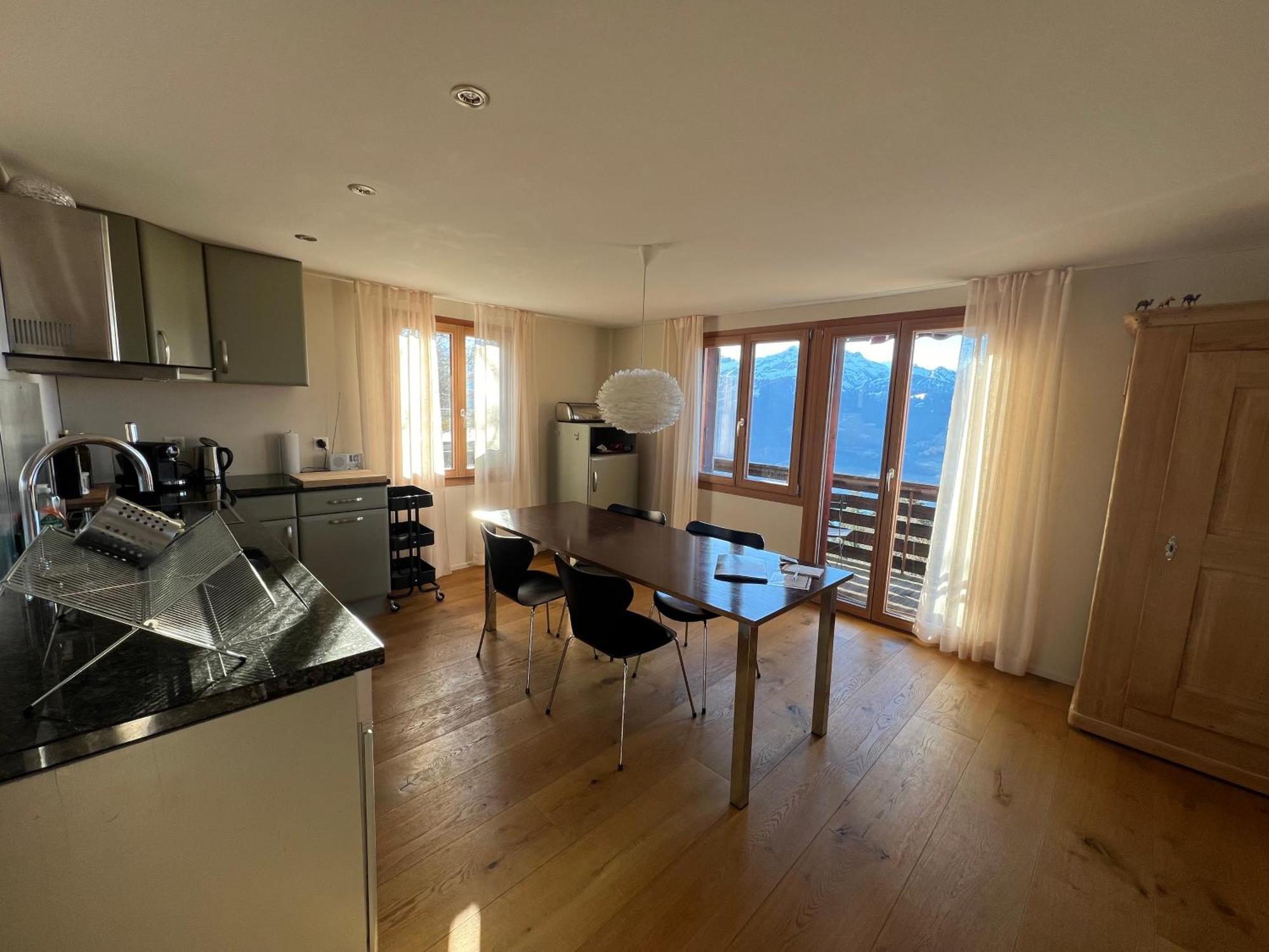 Chalet Friesli Beatenberg Bagian luar foto